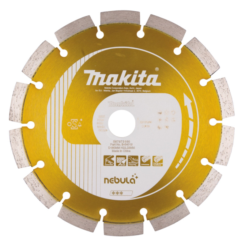 Makita Diamantklinge 180x22 23 Nebula  -54019