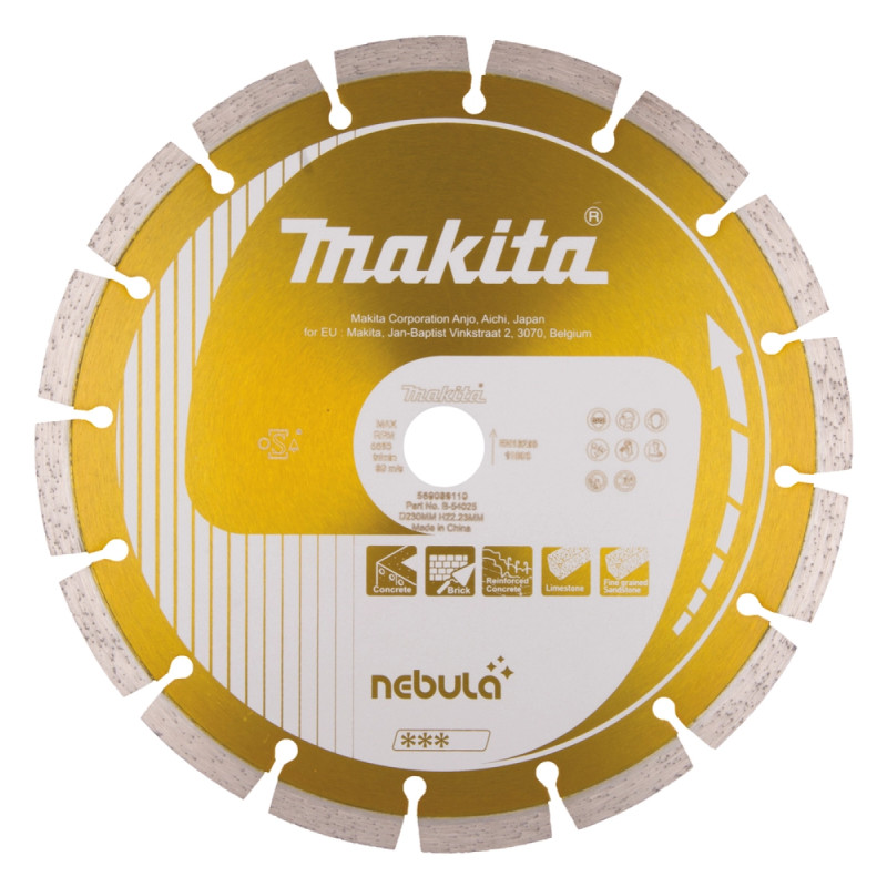 Makita Diamantklinge 230x22 23 Nebula  -54025