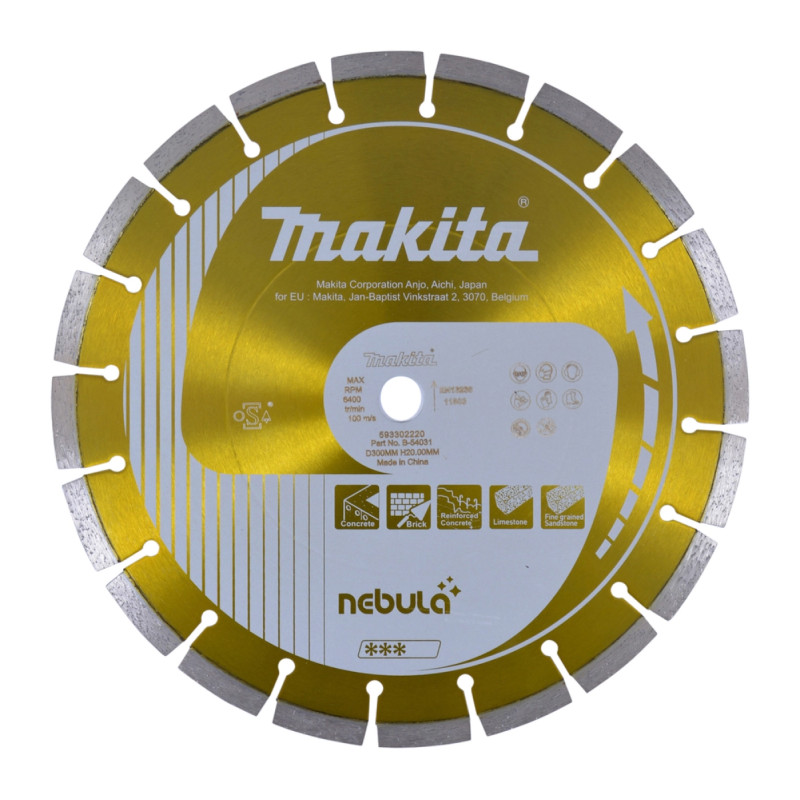 Makita Diamantklinge 300x20 Nebula  -54031