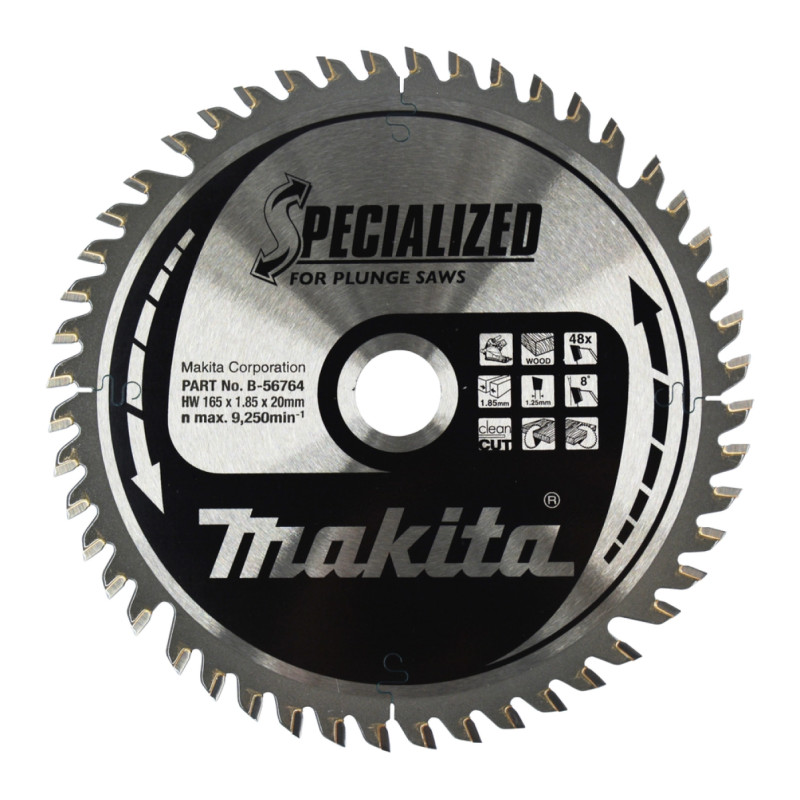 Makita Hm Savklinge 165x20x48z  -56764
