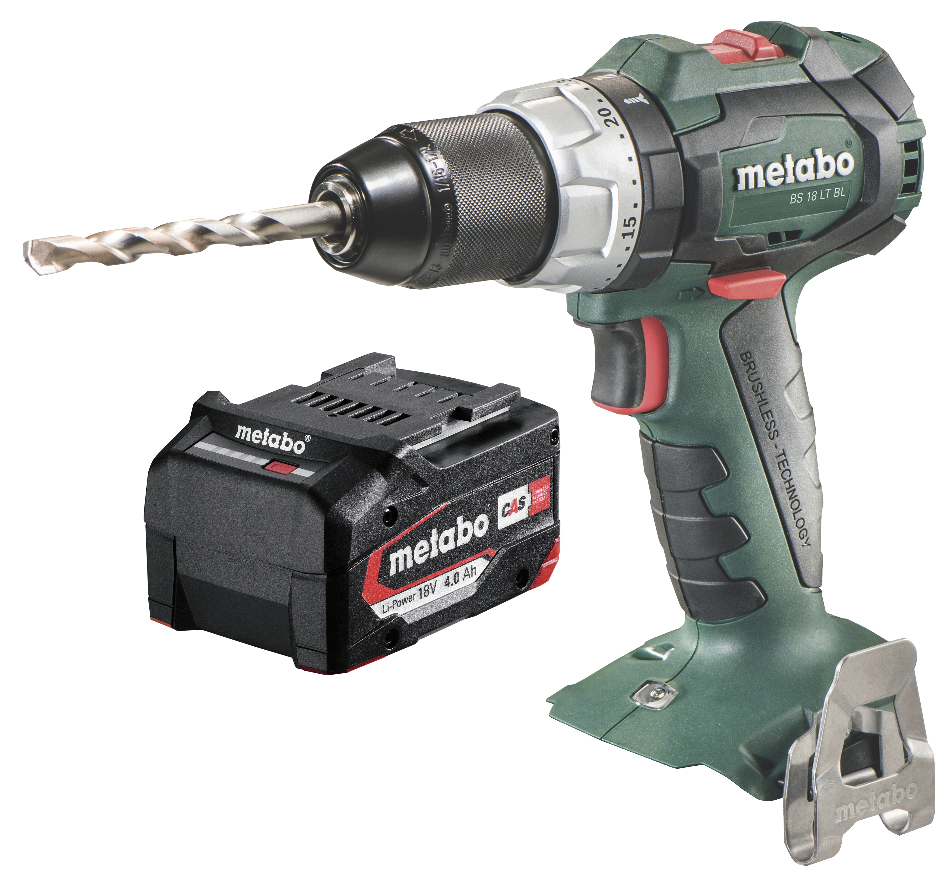 Metabo Sampak: Bs18 Lt Bl Solo   Batteri 18v   0ah