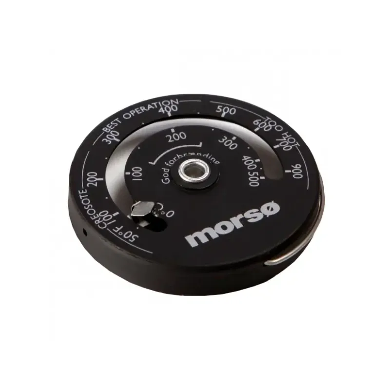 Morsø Røggasthermometer til optimal brændeovnsstyring