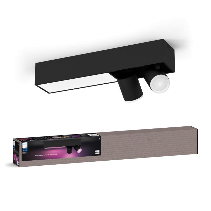 Philips Hue Centris White And Color Ambiance Led  -spot Sort 2x5 7w