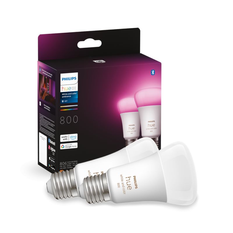 Philips Hue Philips Huewca   5w A60 E27 2p Eur Bulb White Color Ambience