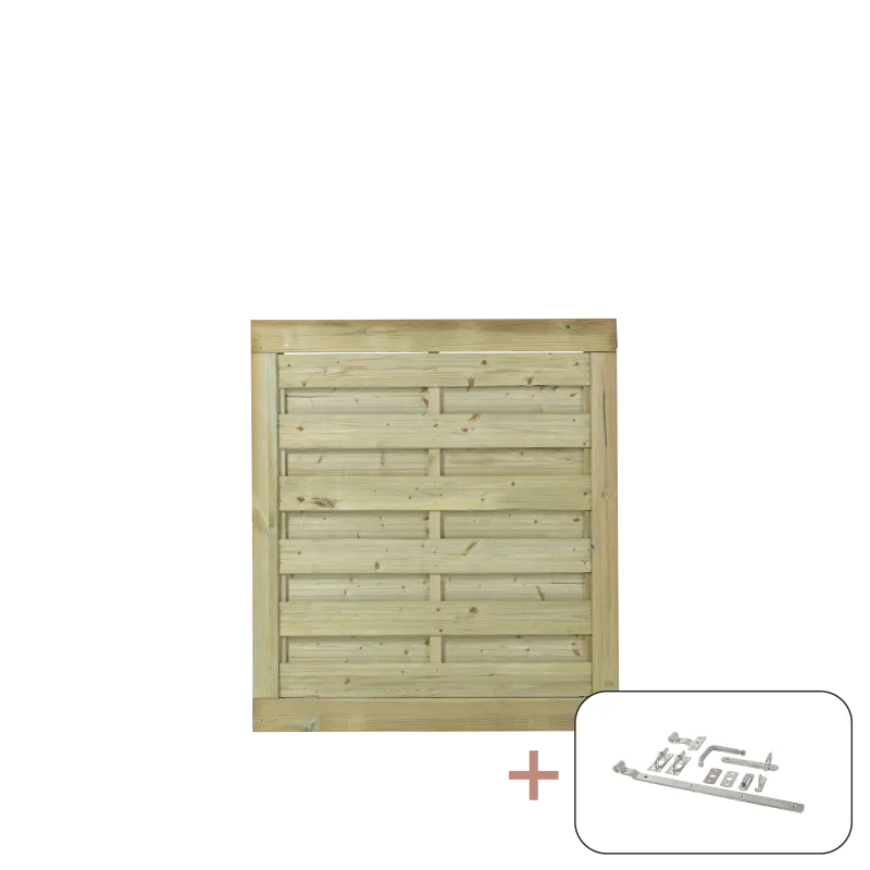 Plus Newline Enkeltlåge Inkl  Beslag 100x110 Cm 30420-