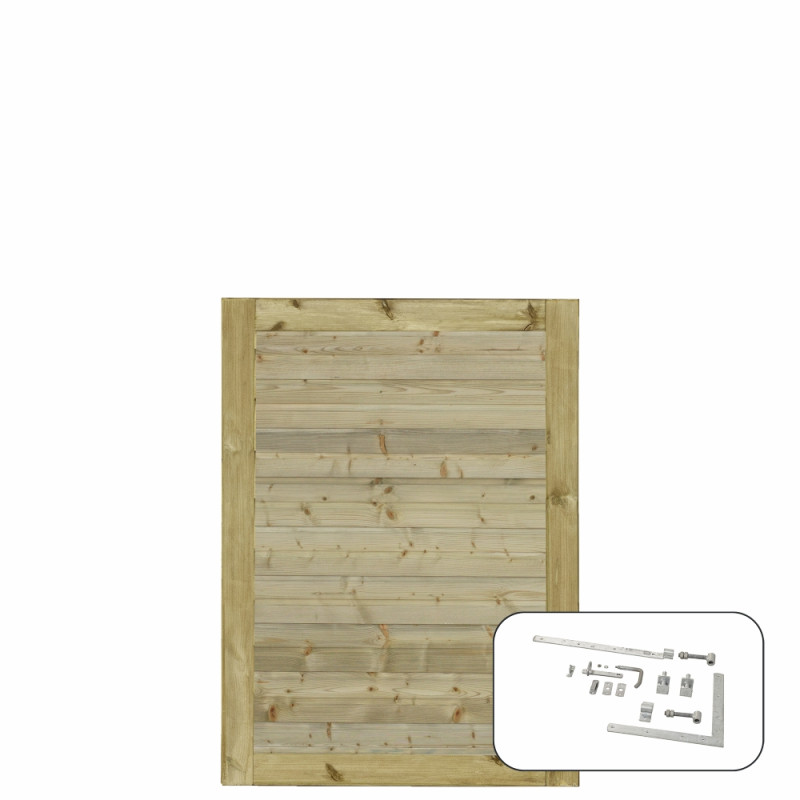 Plus Plank Enkeltlåge Inkl  Beslag 100ã 125 Cm Pefc 277650-