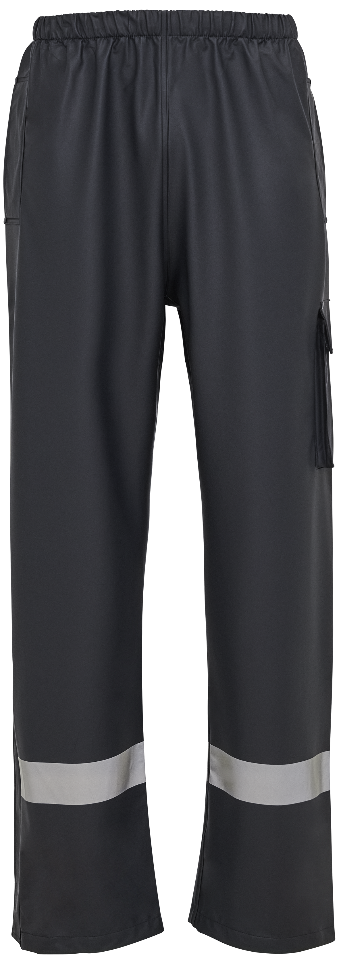 Regnbukser Med Refleks Og Lomme Pu 022401 Navy Str