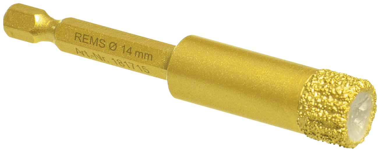 Rems Flisebor Diamantbesat 14 Mm