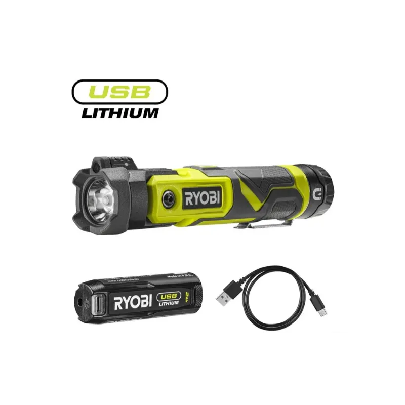 Ryobi Lommelygtesæt Rlp4-120g 640 Lm