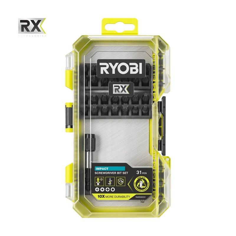 Ryobi Rx Slagbitssæt 31 Dele Rarxsd31