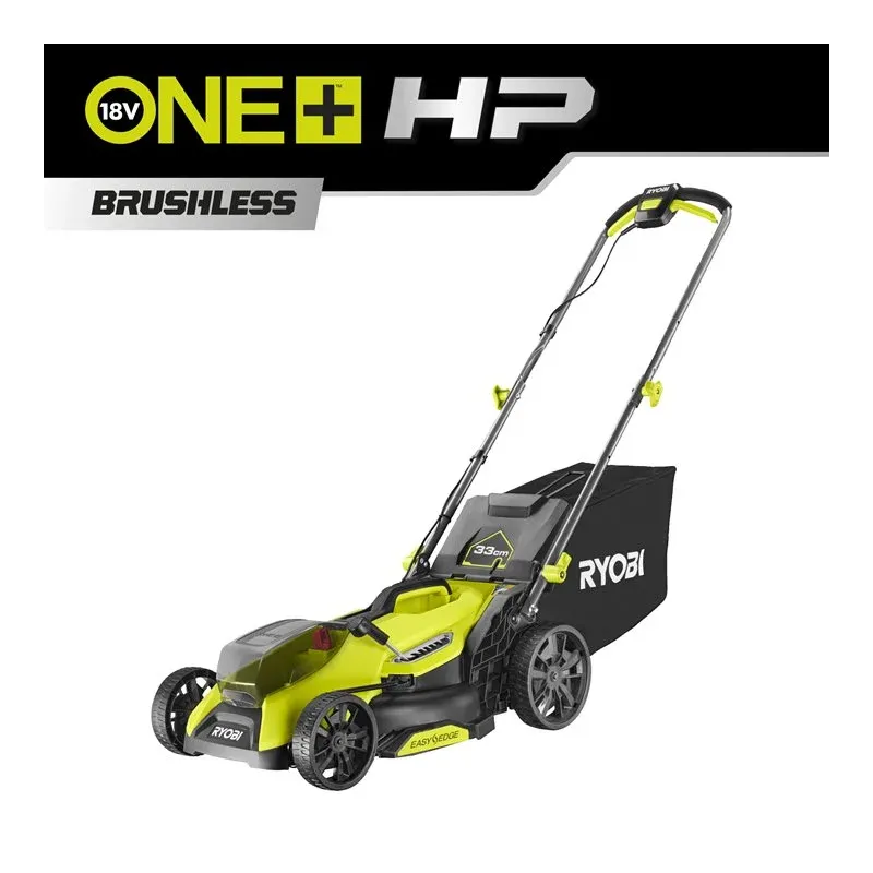 Ryobi 18v One   Kulfri Plæneklipper Ry18lmx33a-