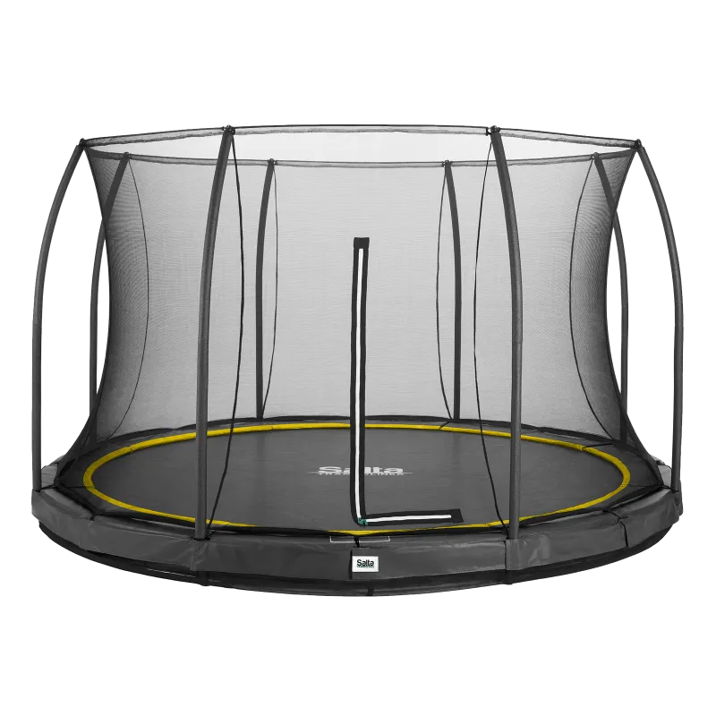 Salta Trampolin Comfort Edition Inground ø427 Cm  Sort Inkl  Sikkerhedsnet 805-822