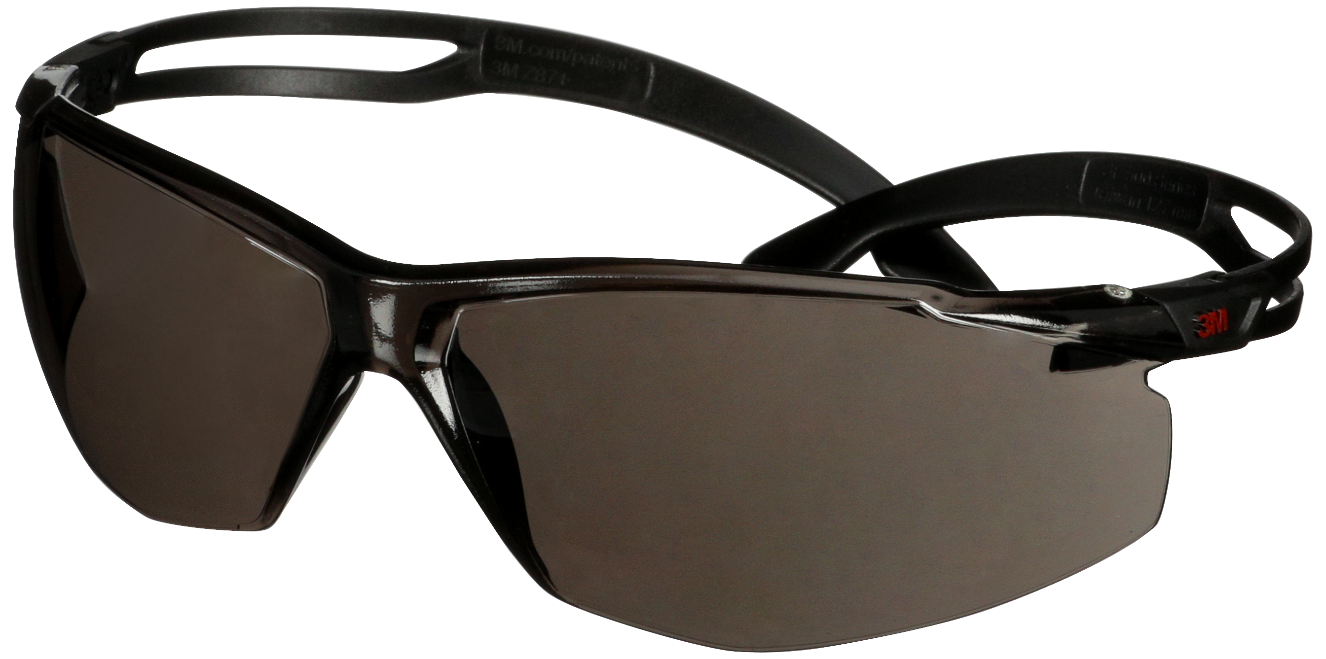 Securefit 500 Besk Brille Sort Stel Grå Glas