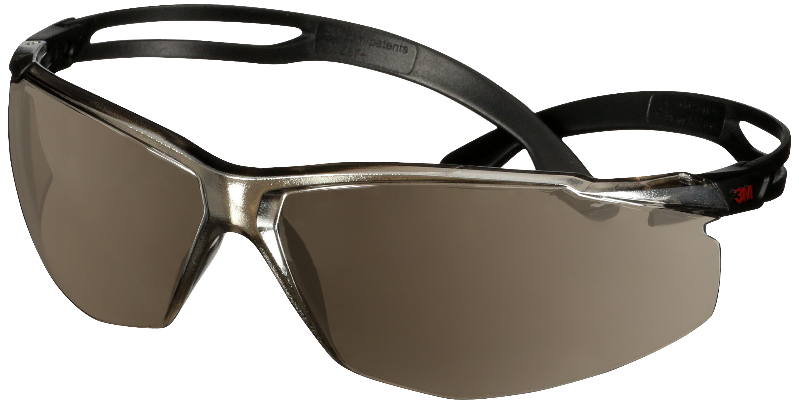 Securefit 500 Besk Brille Sort Stel Spejlglas