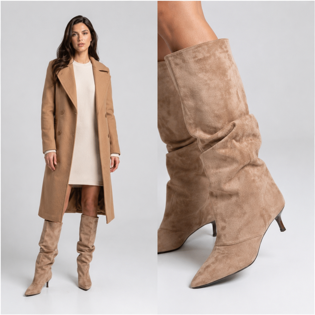Sienna Suede Knee Boots 40
