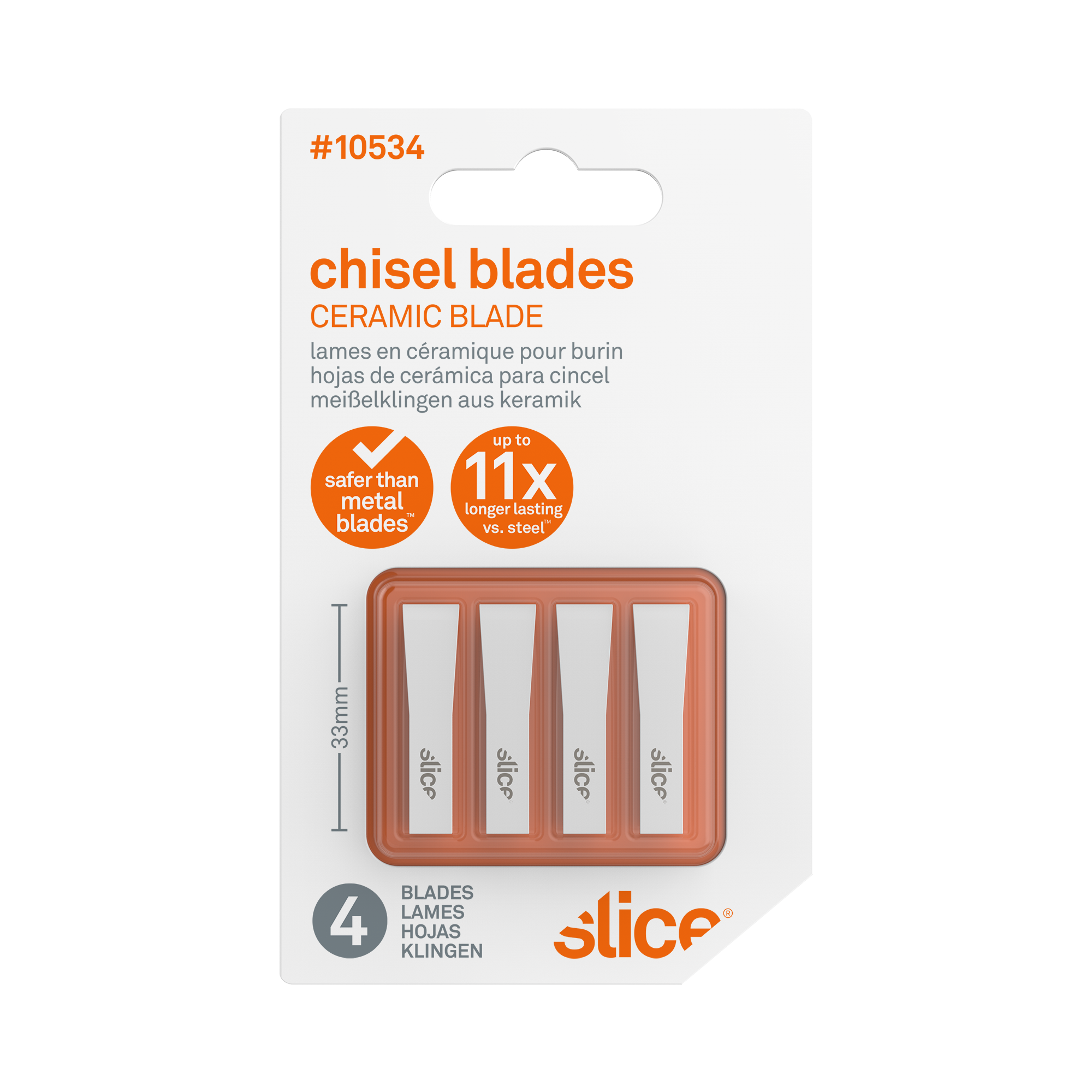 Sliceâ  Mejselblad     Mm Bred 10534