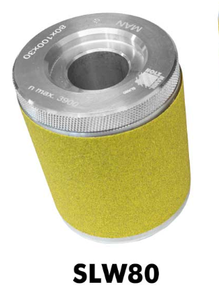 Slipevalse Diameter ø80 Mm For 30 Mm Spindel Holzmann Slw80