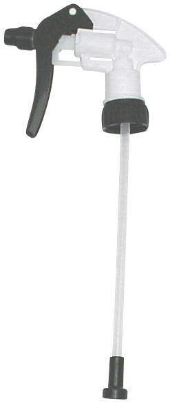 Sprayhoved Chemo Sort Hvid 177 Mm