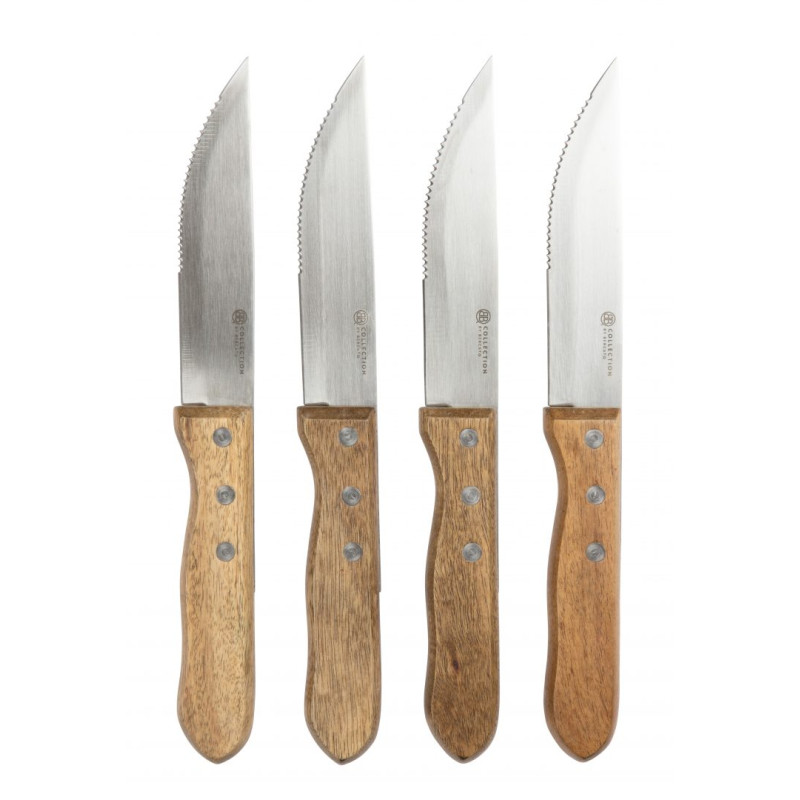 Steak Bbq Knive Sæt Med Stk By Bercatoâ