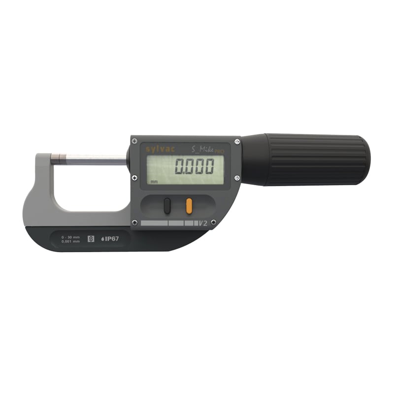 Sylvac Digital Mikrometer   Mike Pro Ip67 30-66 Mm Cylindrisk ø6   Mm  903 0600