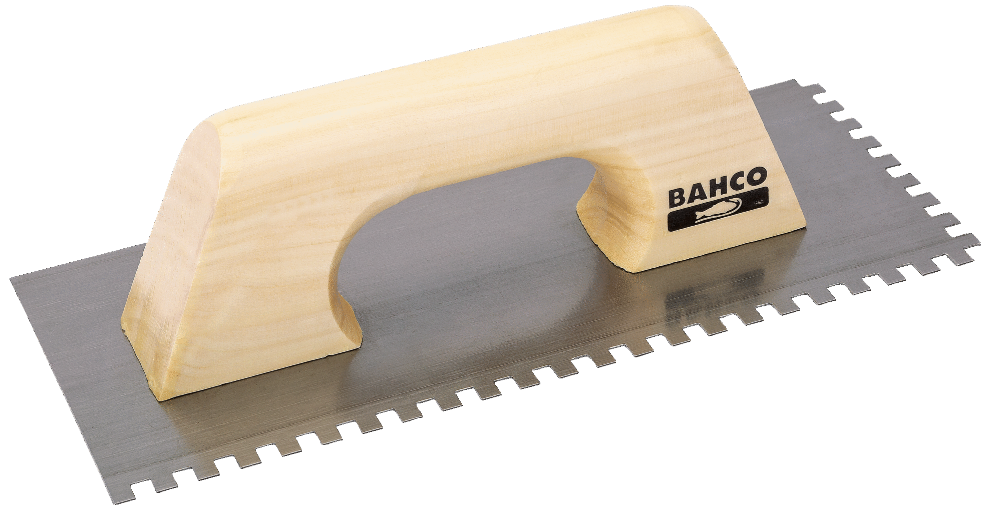 Tandspartel 2092  Stål   Træhdt  Riflet 300ã 160mm