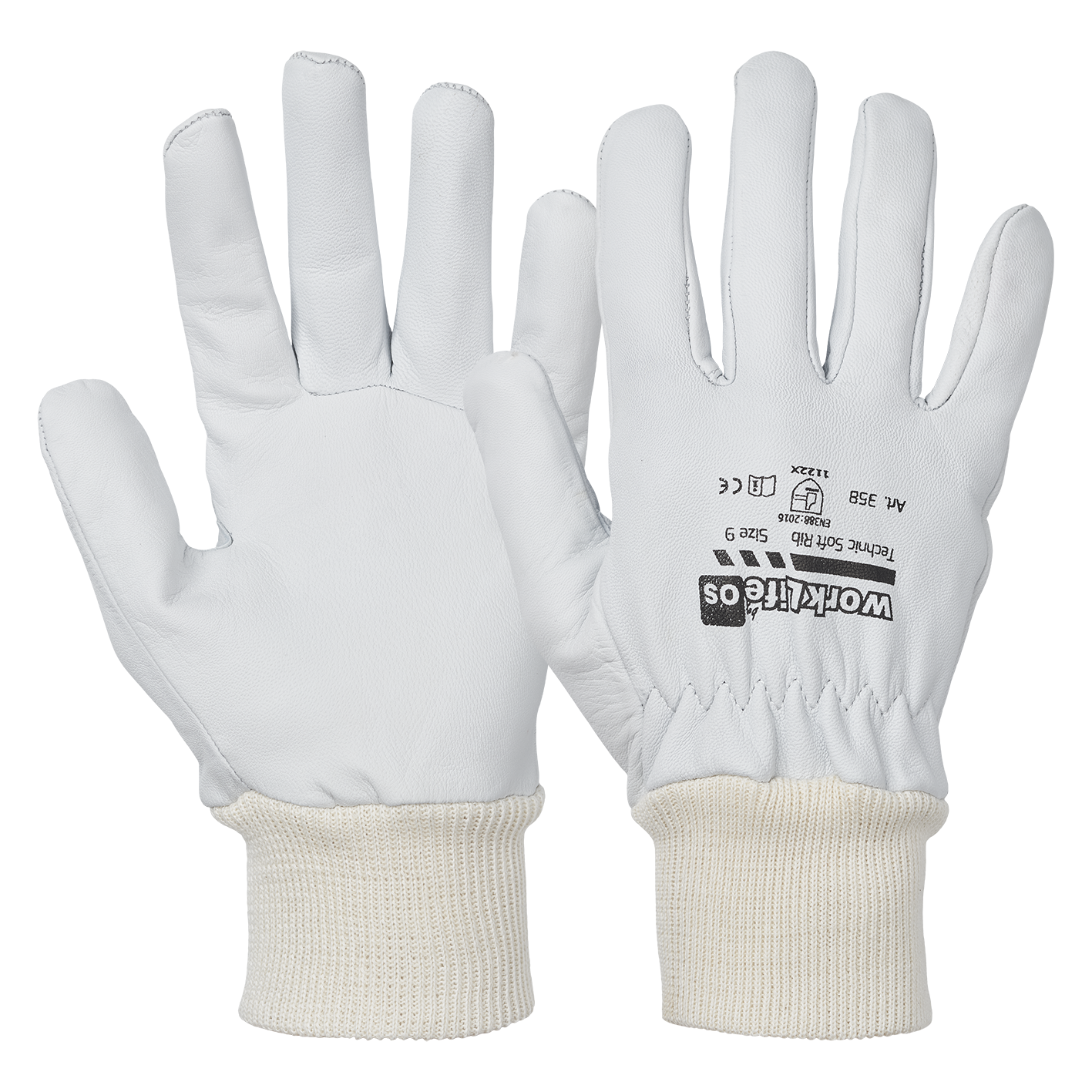 Teknikerhandske Technic Soft Rib Str