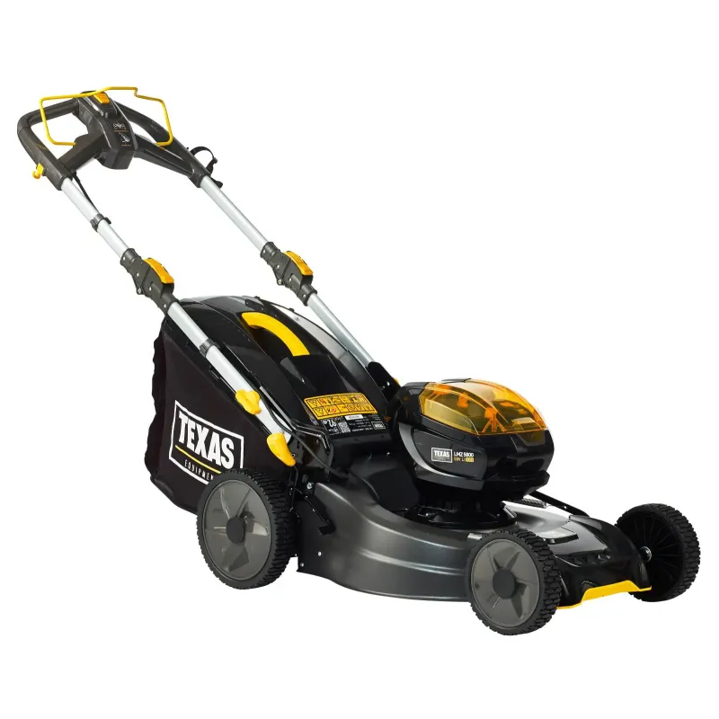 Texas Lmz 5800 Plæneklipper Skub Inkl  Batteri Og Lader
