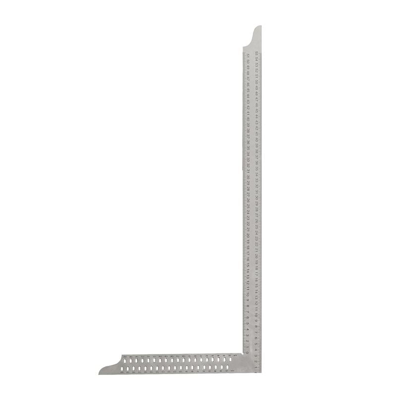 Tømrervinkel 600x280x35 Mm Med Dobb  Skala Og Opmærk  Huller