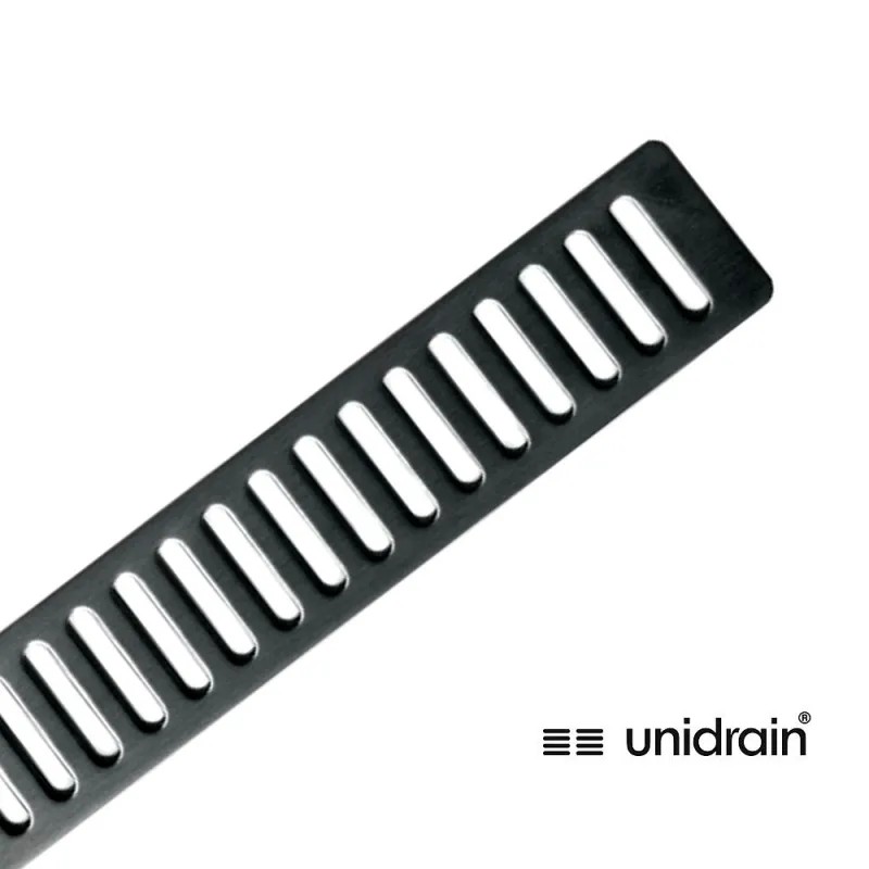 Unidrain Classicline Rist Linje Column 900 Mm Børstet Stål