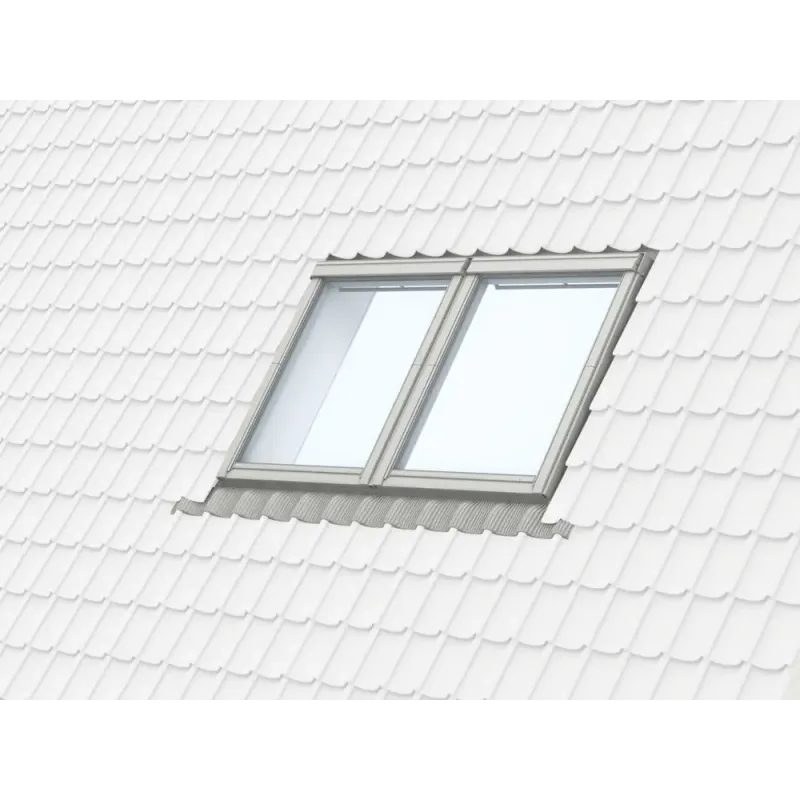 Velux Inddækningspakke Fladt Tagm Bï  18 Mm     Bdx Og Dækskinne Ebl Mk08 4021b