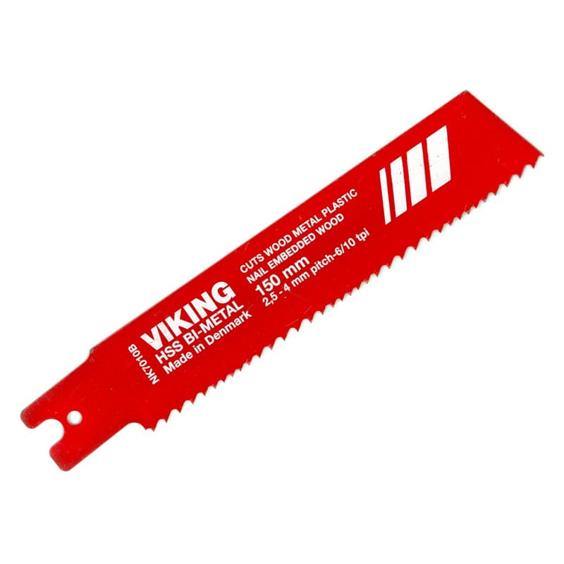 Viking Bajonetsavklinge Bi-metal 150     10 Tdr      Stk  Til Metal  Træ  Plastik