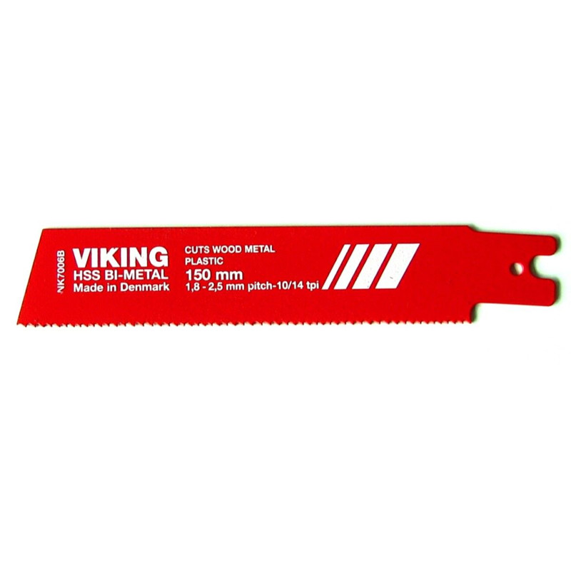 Viking Bajonetsavklinge Bi-metal 150   10 14 Tdr      Stk  Til Metal  Træ  Plastik