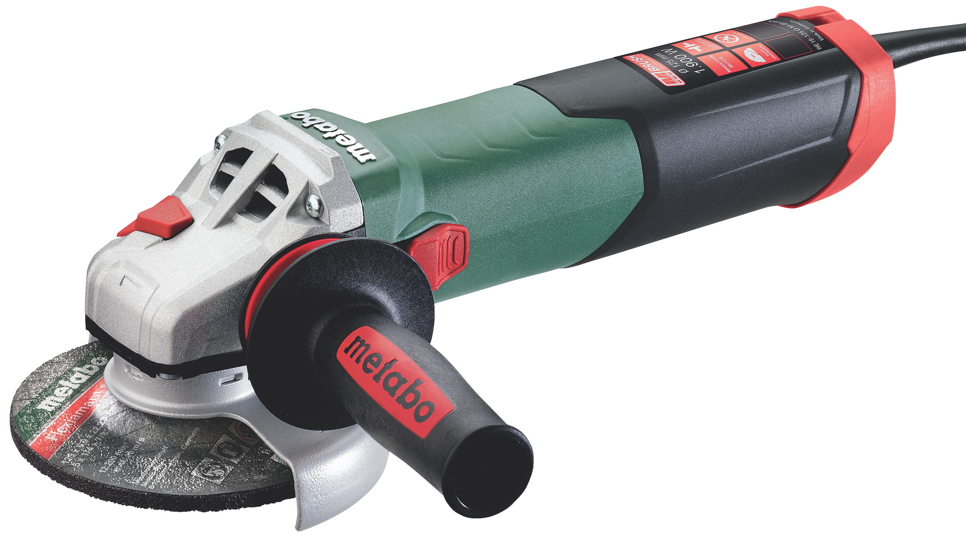 Vinkelsliber 125mm 1900w We 19-125    -brush