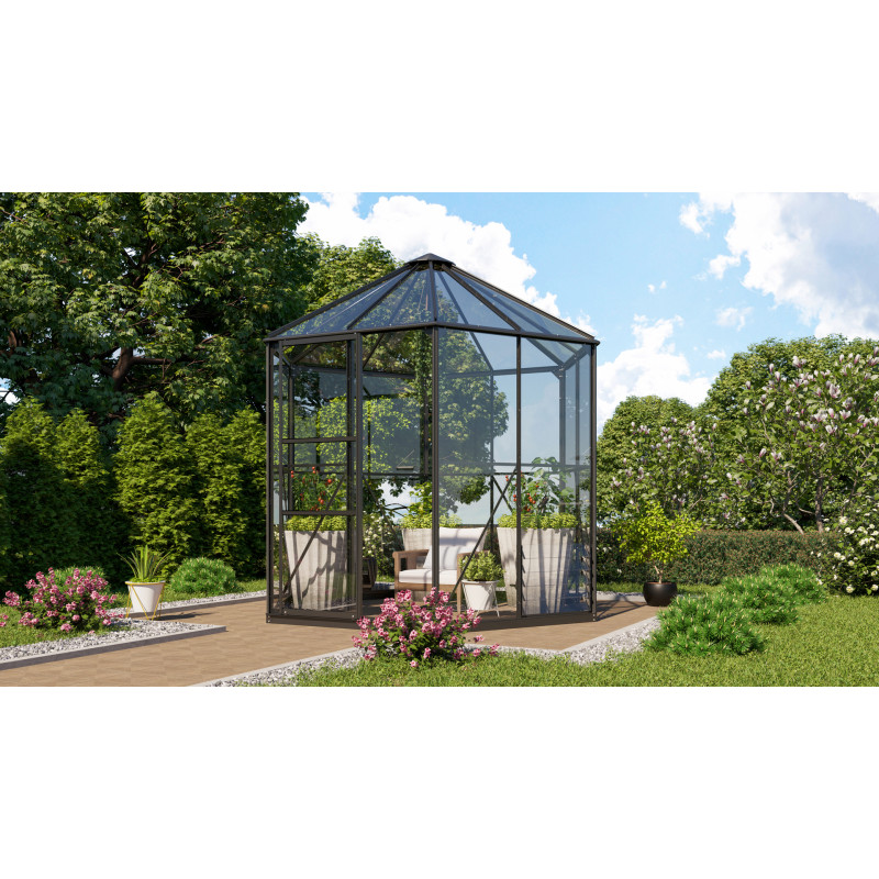 Vitavia Hera 4500 Sort 3mm Hærdet Glas