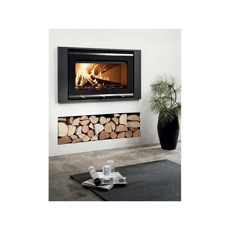 Westfire Pejseindsats Uniq 32 Br-glasfront Bred Ramme Brændeovn
