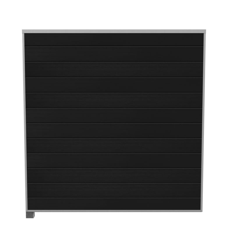 Wimex Fag Livø Prime T180  -profil Wpc Matsort Galv  Stolpe  -skinne 1800   1893 Mm