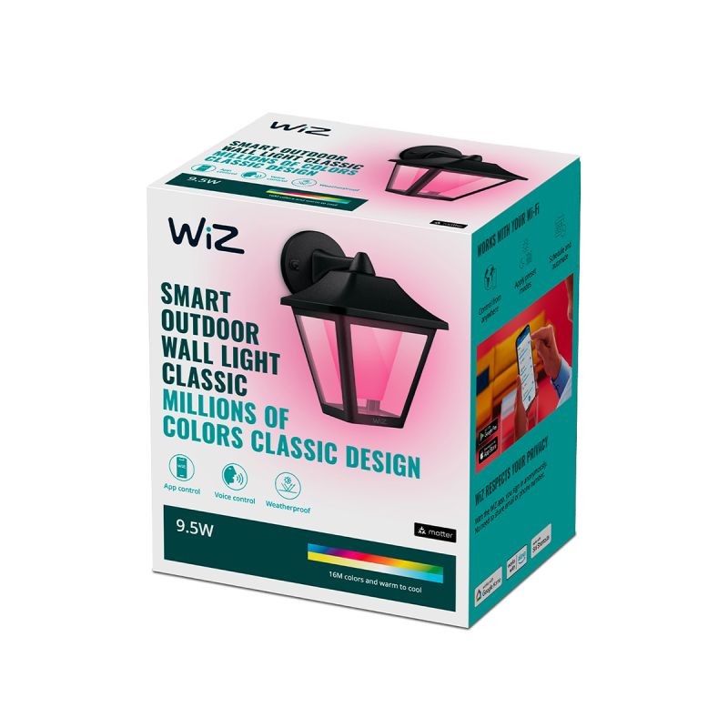 Wiz Color Classic Udendørs Væglampe