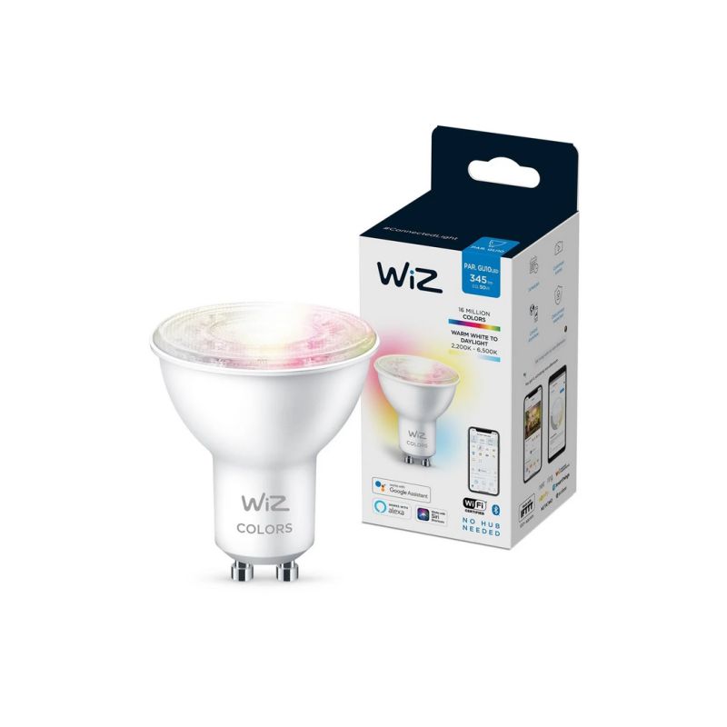 Wiz Color Gu10 Spotpære Glas 50w