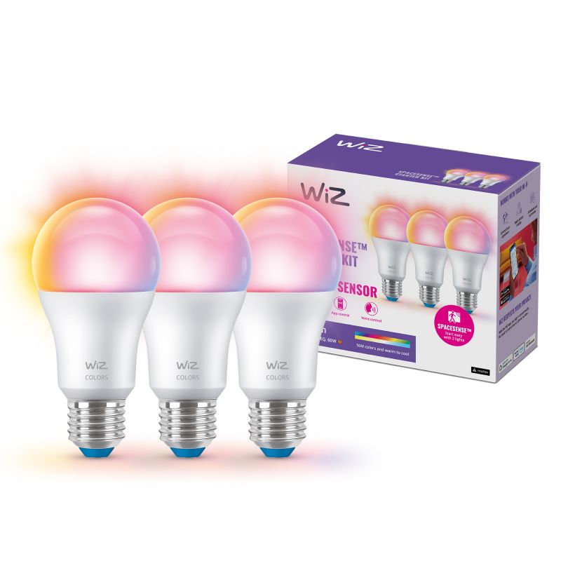 Wiz Color Led Standardpære E27 60w  -pak
