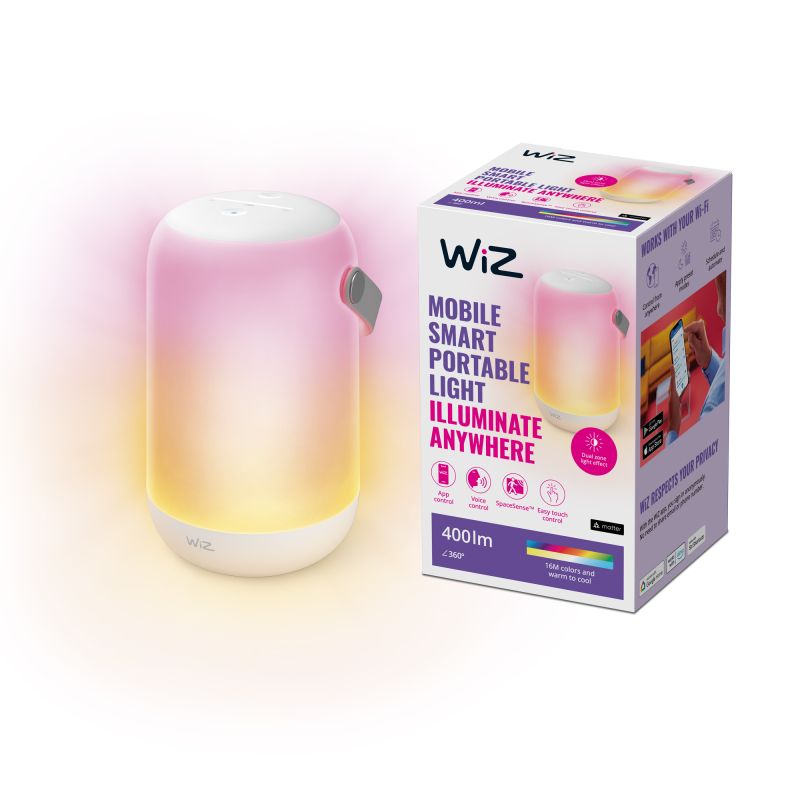 Wiz Color Mobile Transportabel Lampe