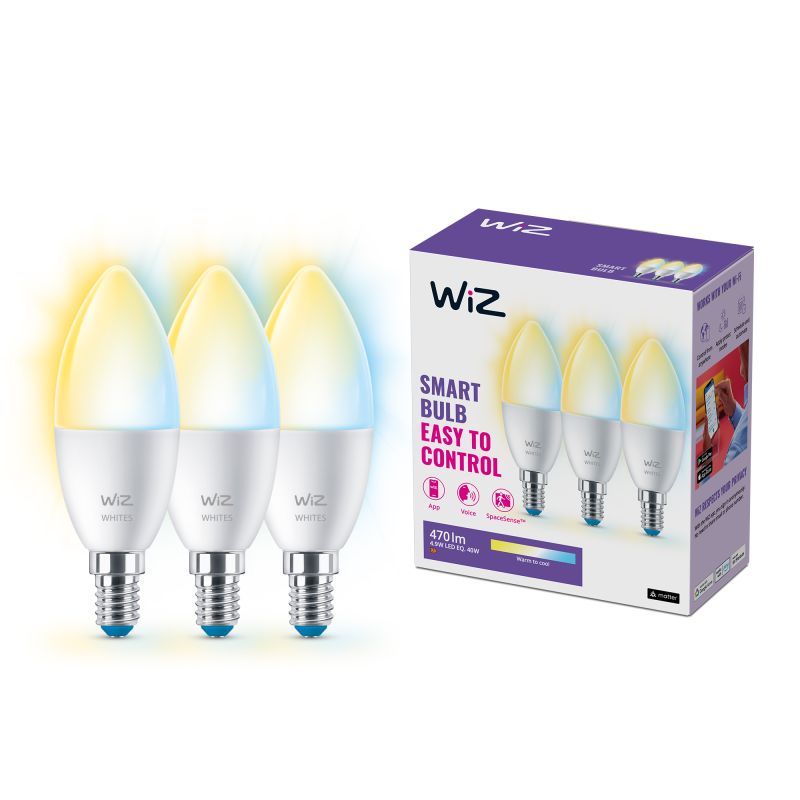 Wiz Tunable White Led Kertepære E14  -pak