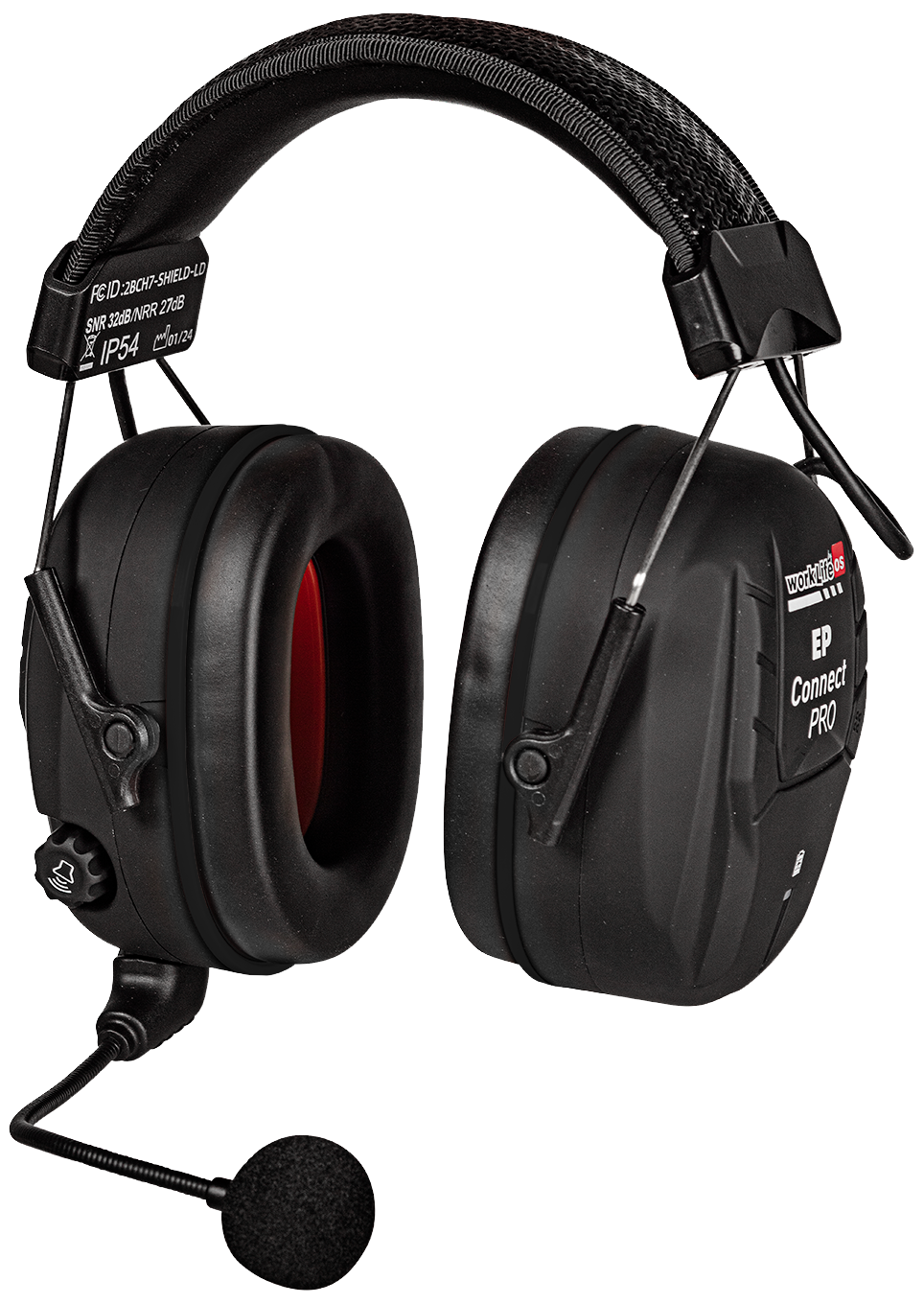 Worklife Ep Connect Pro Høreværn Med Bluetooth Og Bommikrofon