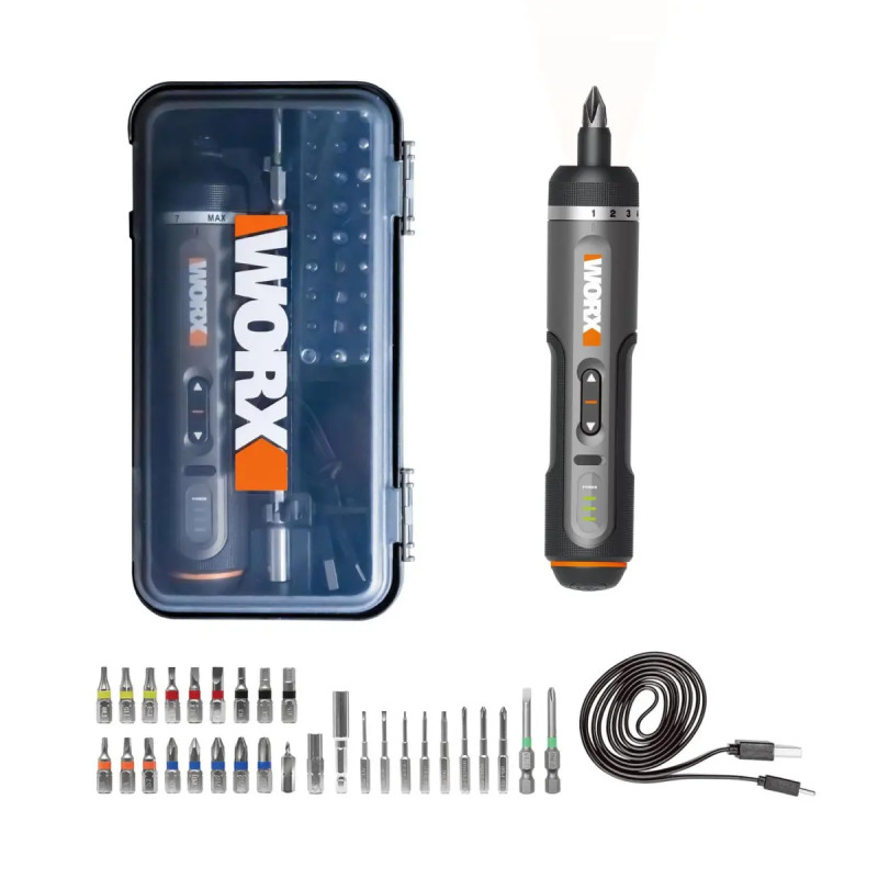 Worx 4v Batteridrevet Skruetrækker Wx242
