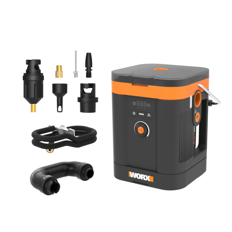 Worx 20v Powershare Multi Kompressor   Solo   Wx098