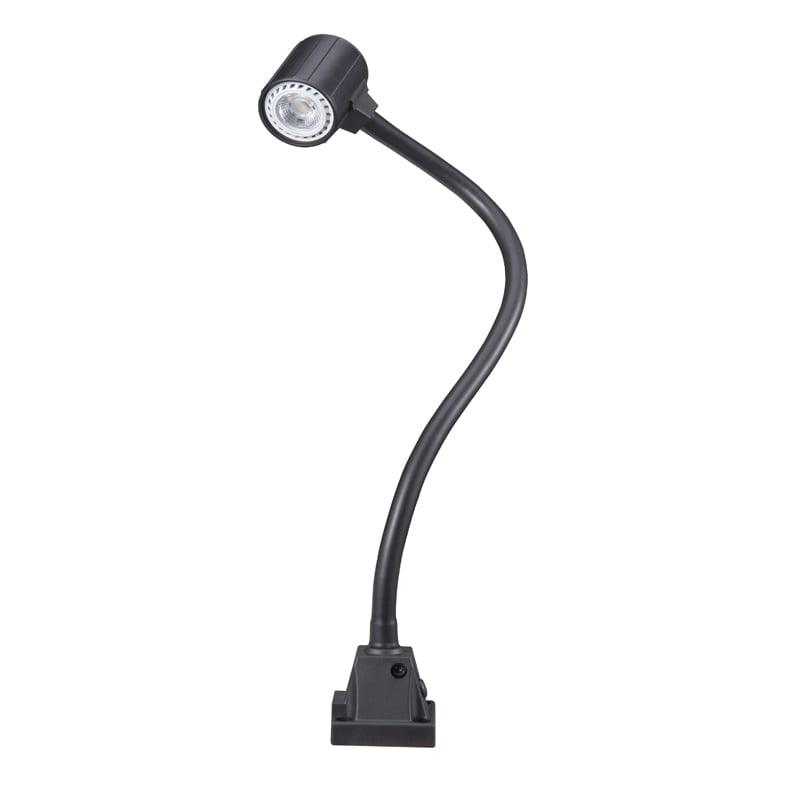 Wrkpro Led Maskinlys  Quot Alpha Quot  Med 455 Mm Svanehals Ac 230v