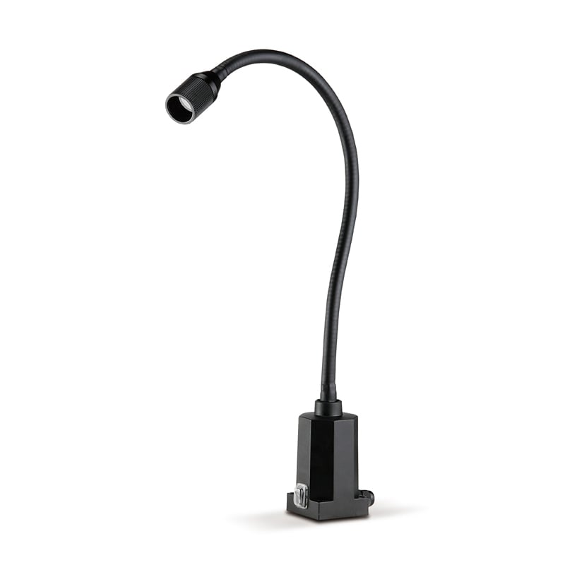 Wrkpro Led Maskinlys  Quot Echo Quot  Med 500 Mm Flex Arm Ac Dc 24v
