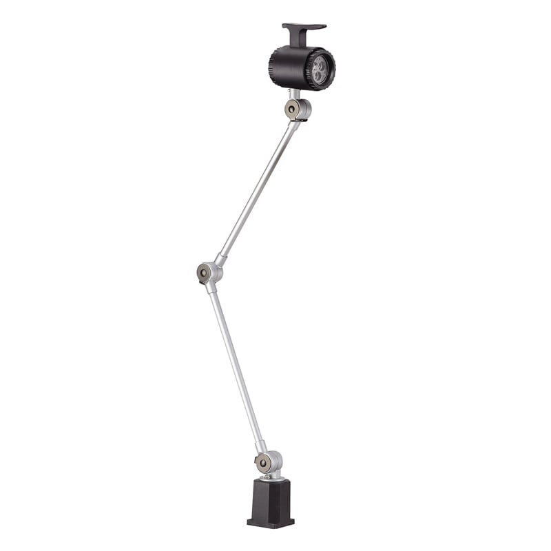 Wrkpro Led Maskinlys  Quot Vela Quot  Med 400 400 Mm Arm Ac 100v-240v
