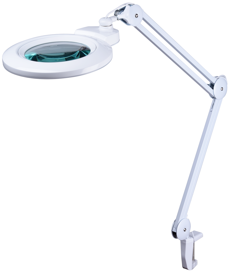 Wrkpro Luplampe ø18 Cm Linse Med 3d 5d Dioptri 75x 25x 16w